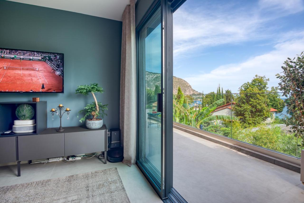 Deluxe Villa Graziella 200 M From The Beach 에즈 외부 사진