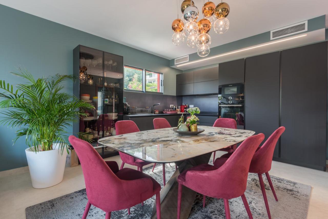 Deluxe Villa Graziella 200 M From The Beach 에즈 외부 사진