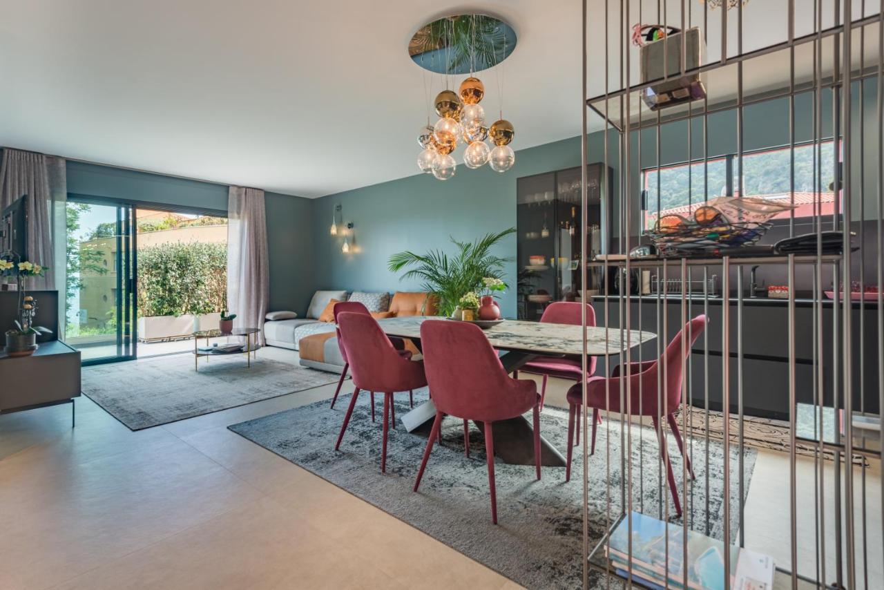 Deluxe Villa Graziella 200 M From The Beach 에즈 외부 사진