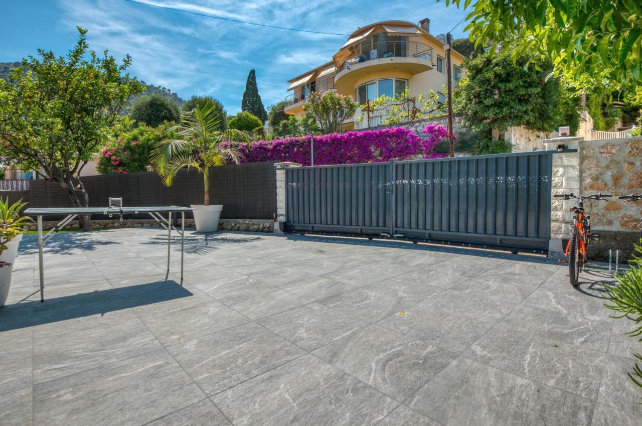 Deluxe Villa Graziella 200 M From The Beach 에즈 외부 사진
