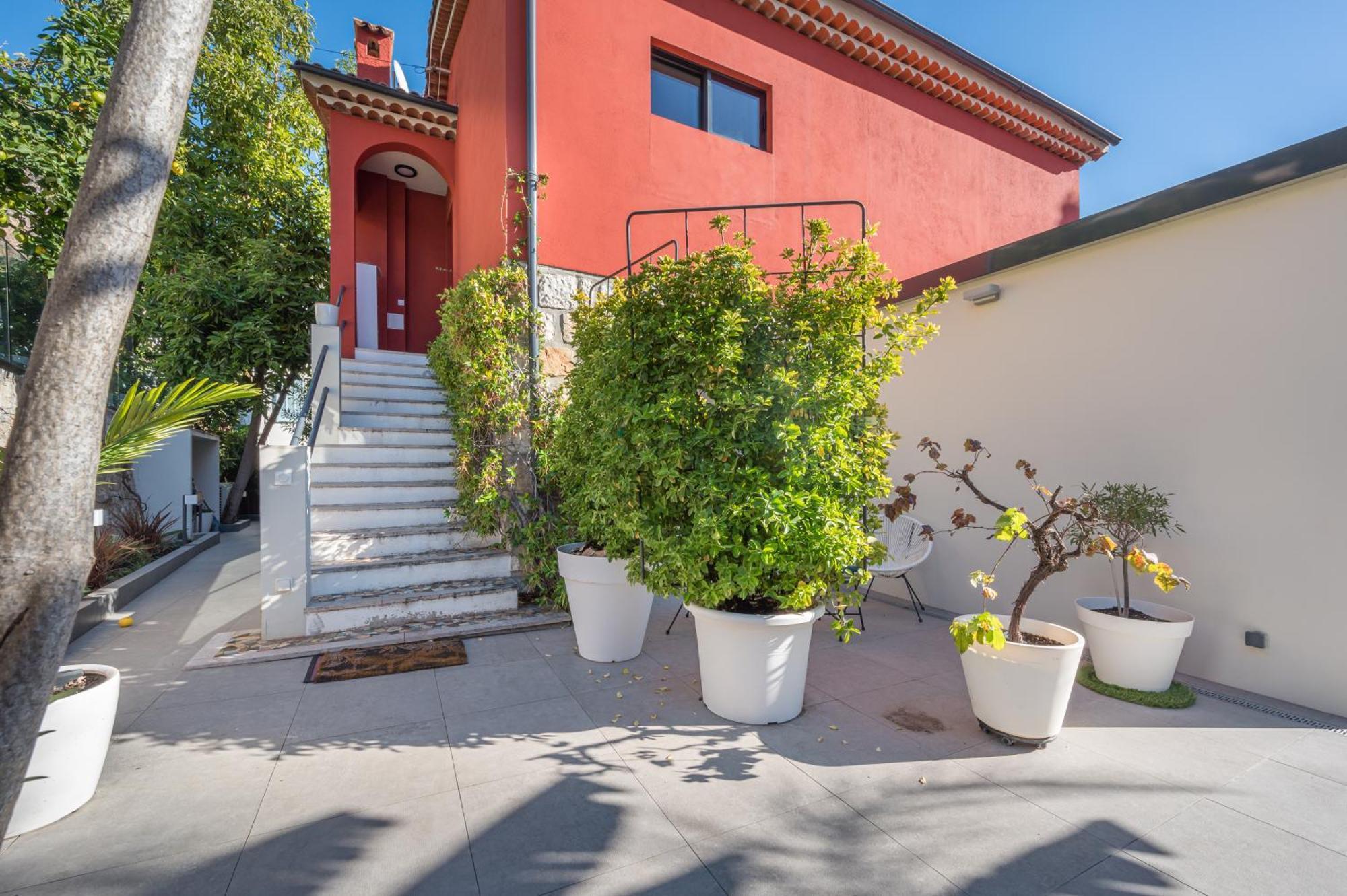 Deluxe Villa Graziella 200 M From The Beach 에즈 외부 사진