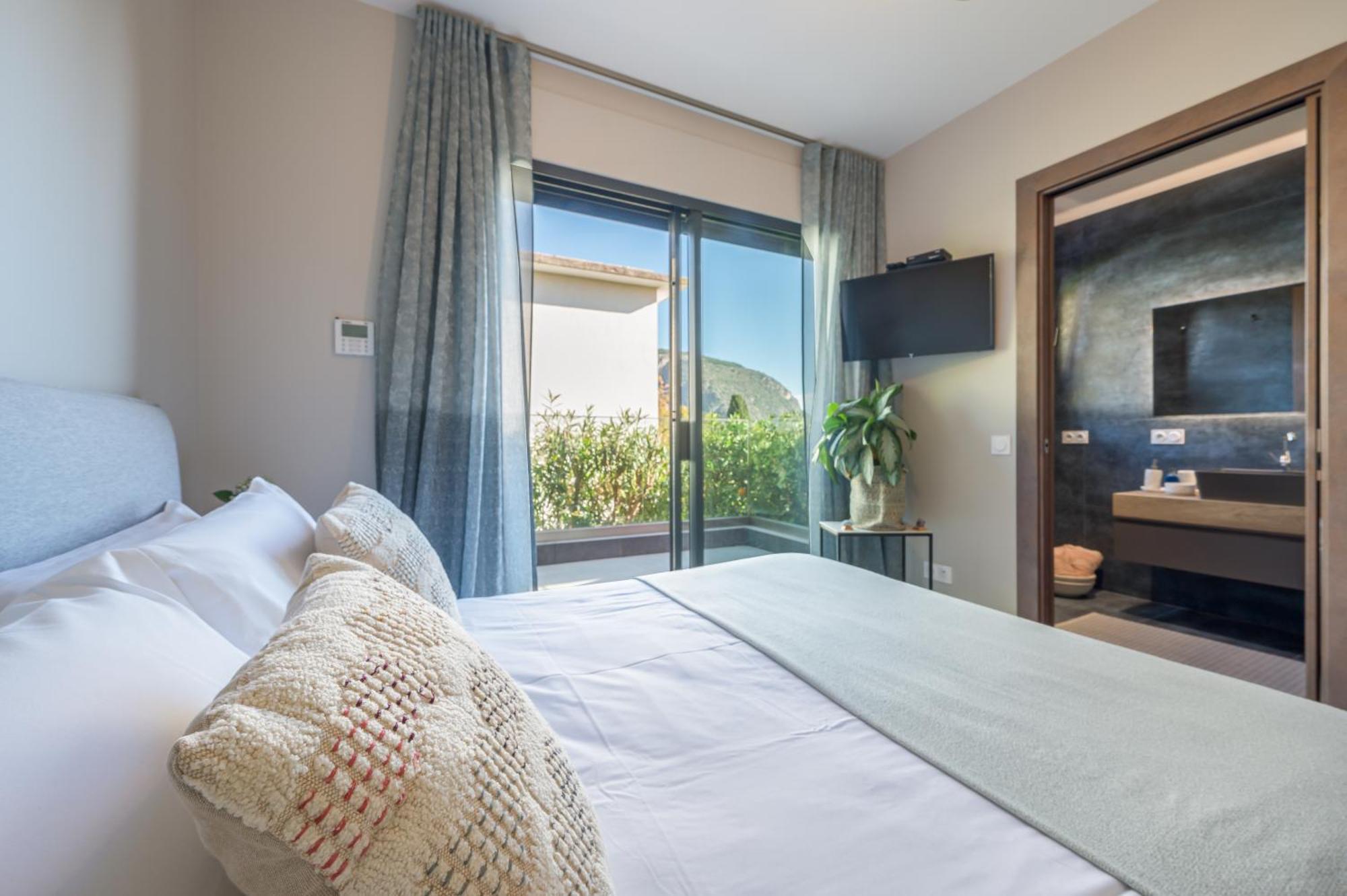 Deluxe Villa Graziella 200 M From The Beach 에즈 외부 사진