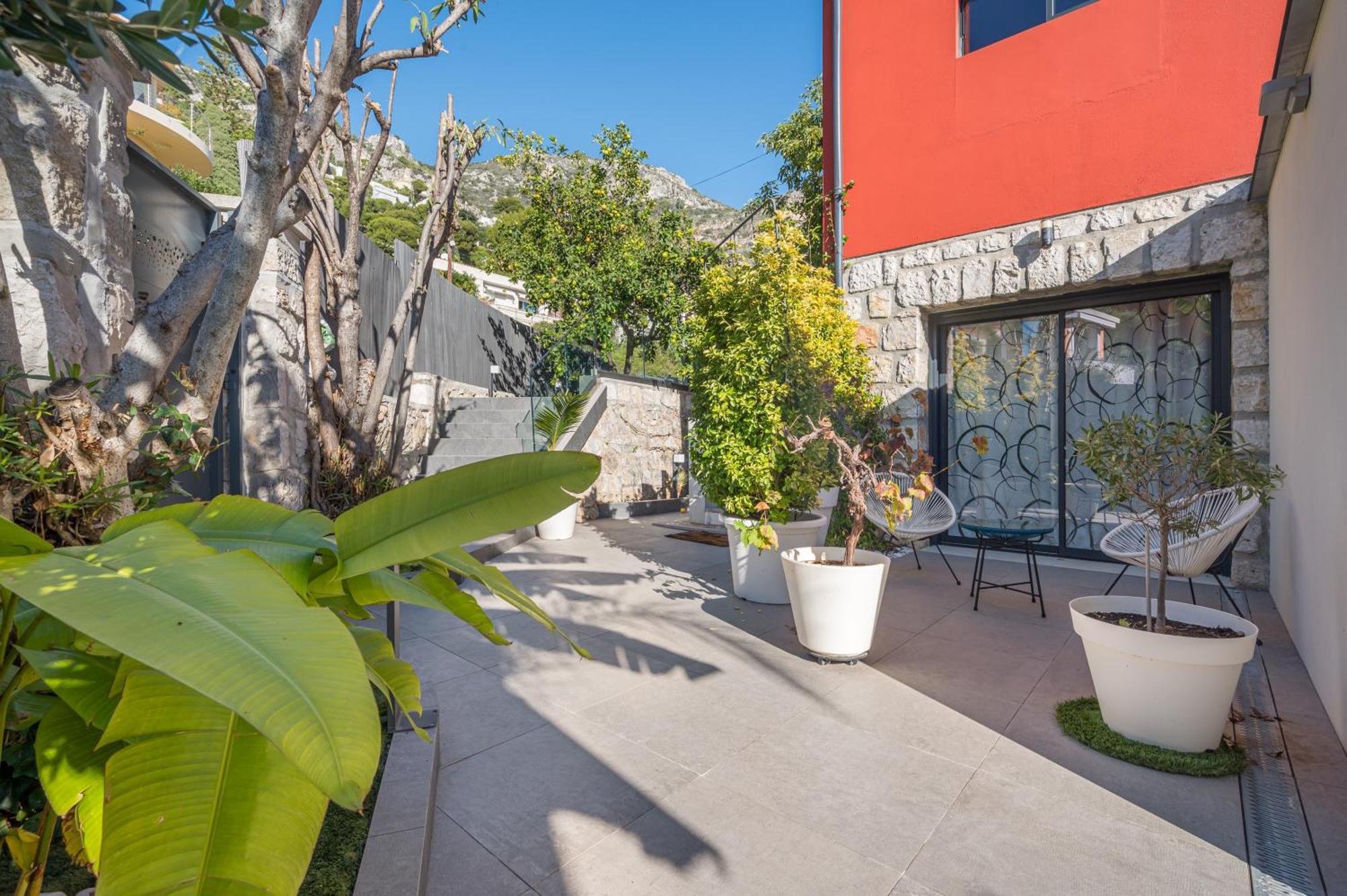Deluxe Villa Graziella 200 M From The Beach 에즈 외부 사진