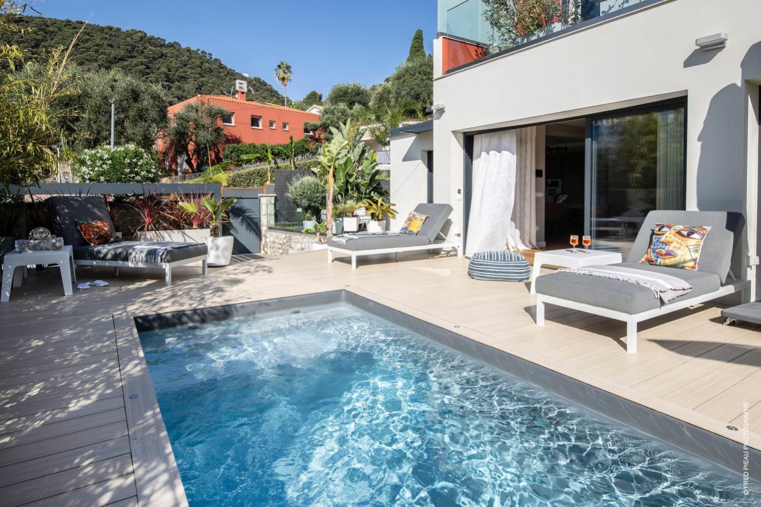Deluxe Villa Graziella 200 M From The Beach 에즈 외부 사진